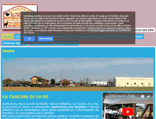 Tablet Screenshot of lacascinadilore.com